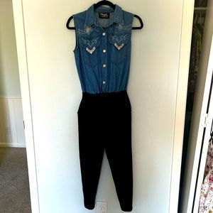 Vintage Western Jumpsuit sz M